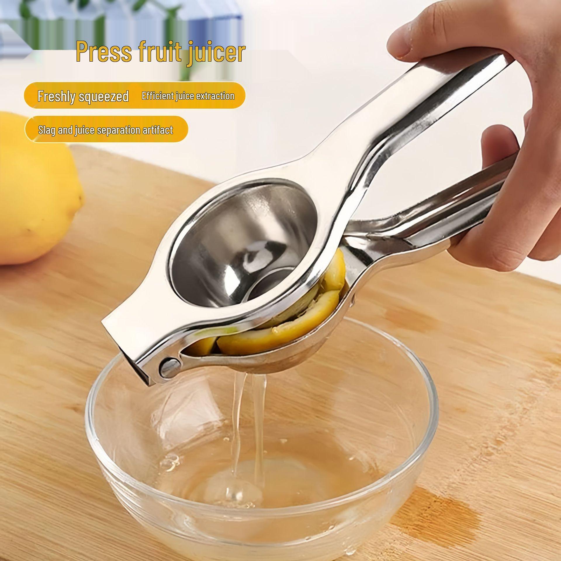 Multifunctional Stainless Steel Manual Lemon Juicer and Squeezer Stainless Steel Juicer