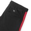Vans Side Color Block Striped Knit Straight Leg Retro Sports Pants Men Bottoms Black VN0A3TXWBRR