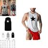 Classic Men Bodybuilding Stringer Tank Top Gym Workout Tee Vest Sleeveless Muscle Shirt For All Seasons