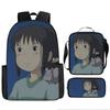 Elementary and Secondary School Students Spirited Away School Bag Hayao Miyazaki Children's Fashion Backpack Waterproof Large Capacity Backpack
