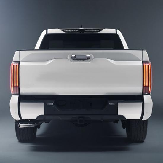 Car Rear Tailgate Door Handle Cover Trim Accessories For Toyota Tundra 2022-up