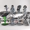 Original Junji Ito Set Pocket Curse Series Blind Box Ingenious Creature Monster Horrable Toy Collection Decoration Kid Gifts