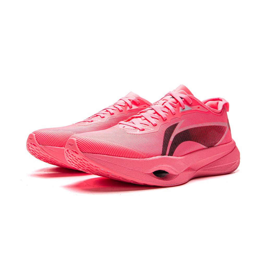 Li Ning Zhi Feng Pro Ice Watermelon Running Shoes Unisex Running Shoes Fluorescent-Pink ARPV017-2