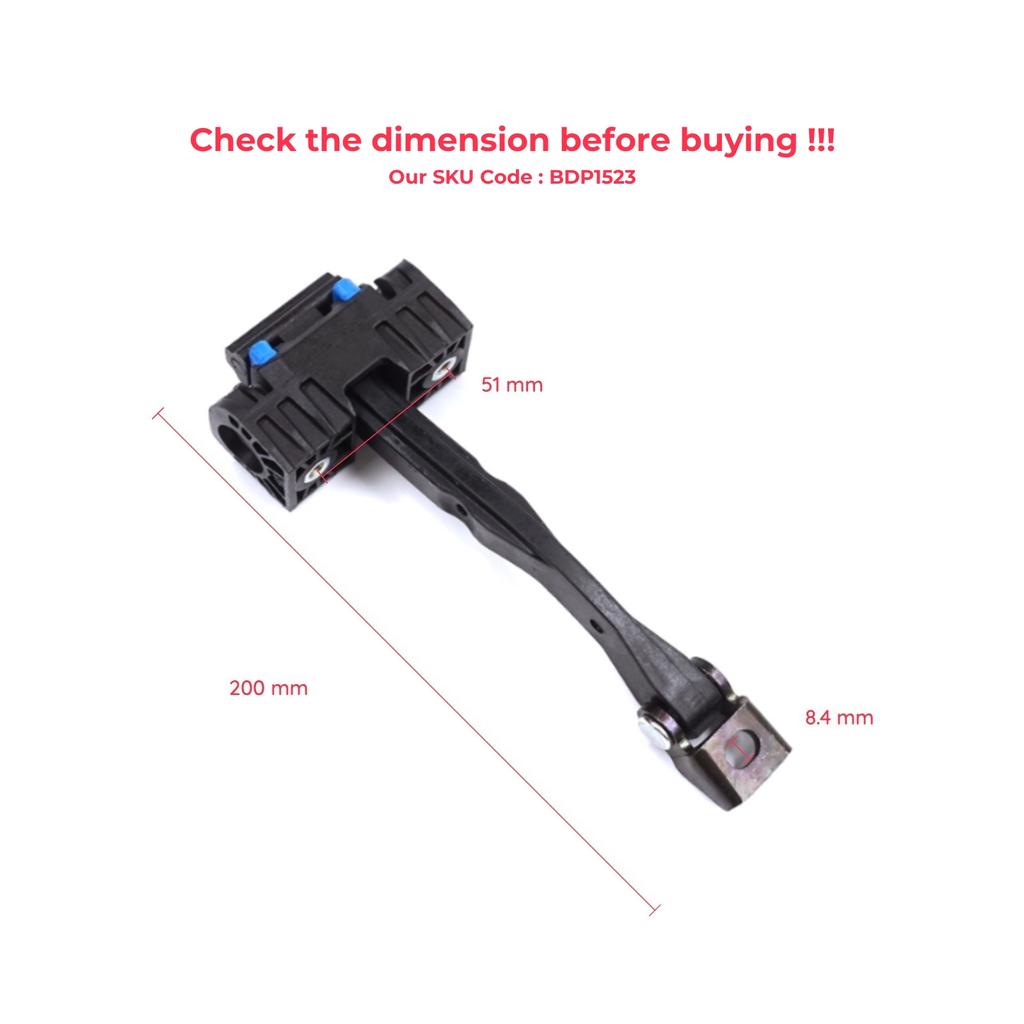 EDP1523 Limitator de Cursă Ușă Față pentru Seat Leon MK3 III SC 5F5 2013-2018 Hatchback 3 Uși Coupe 5F3837203A