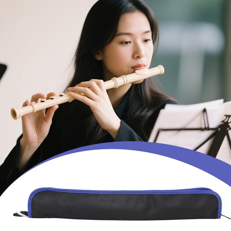 Storage Bag For Recorder Oxford Cloth Storage Bag For Saxophone Portable Waterproof Zipper Case For Wind Instrument Recorder