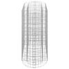 Vidaxl Raised Gabion Planter, Galvanized Iron, 120X50X100