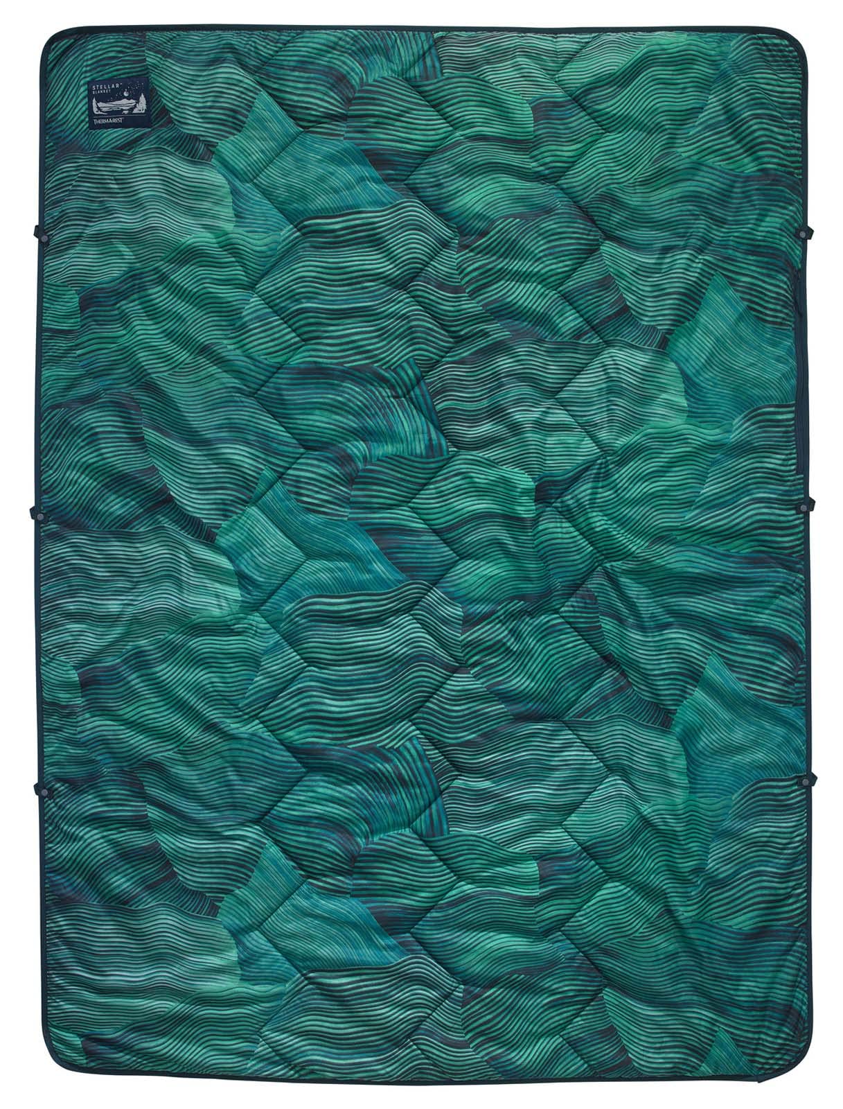 

THERMAREST Outdoor Camping Blanket Stellar Blanket Green Wave 190 x 142 см, японский 30276 [Оригинальный продукт]