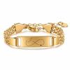 Stainless Steel 8mm Mesh Heart Infinity Alphabet Bracelet Kids Minimalist Geometric Charm Jewelry