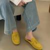 Fashion Summer New Style Slippers 2025 Fashion Elegant Versatile Trend Soft Soled Women Slippers Cow Leather Mules Slippers Lady Sandals