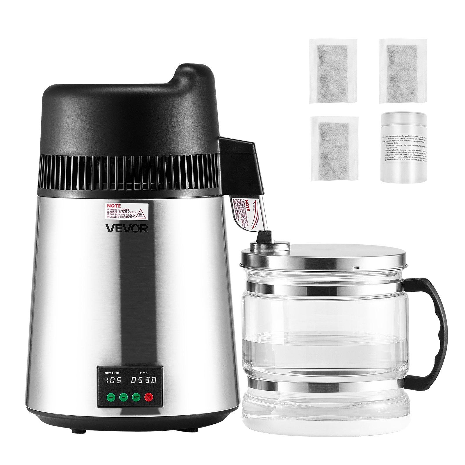 VEVOR Water Distiller, 6L 1.6