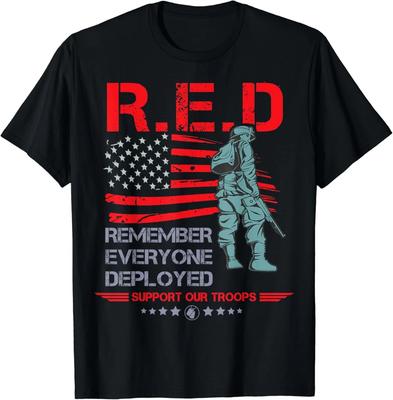 Red Friday Military Shirt, Remember Everyone Deployed T-Shirt