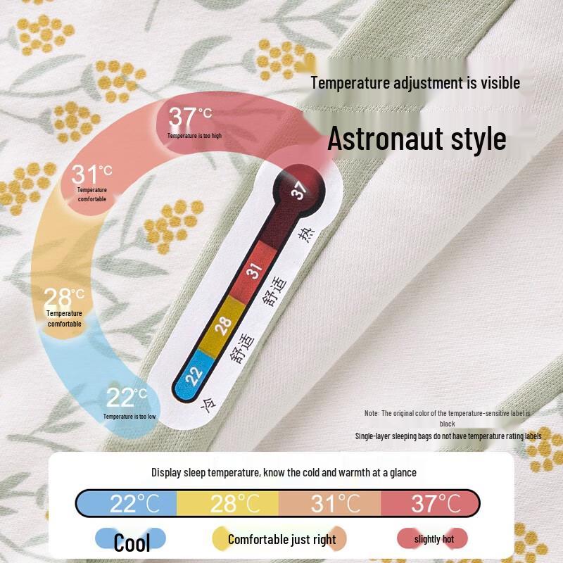 Infant Constant Temperature Anti-Kick Sleeping Bag M