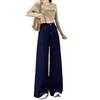 Harajuku Versatile Drape Wide-leg Jeans Spring and Autumn New Fashionable and Thin Straight Floor-mopping Jeans