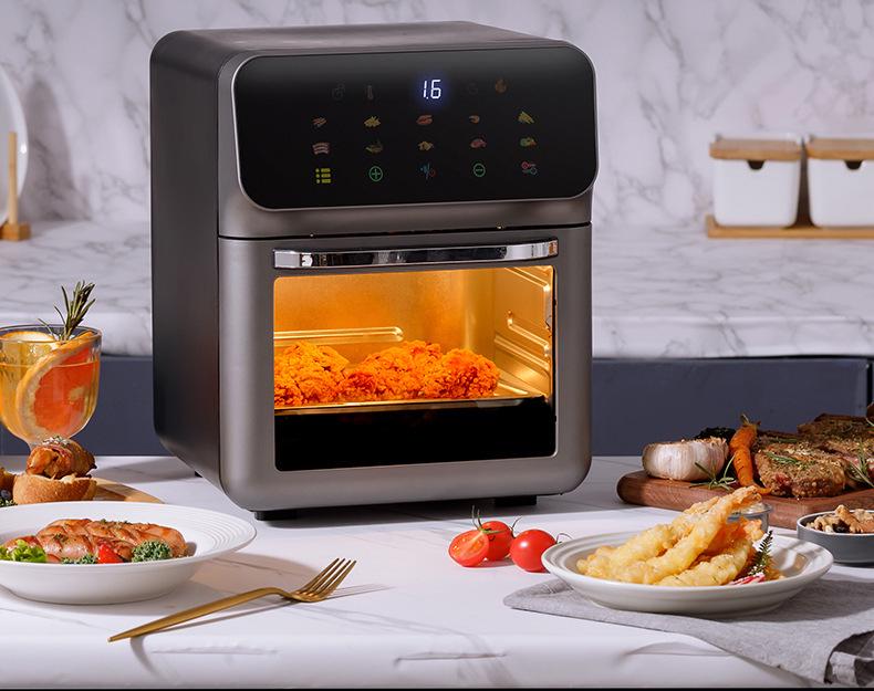 2025 All-in-One Multi-Function Air Fryer Oven - Large Capacity, Visible Design for Home Use