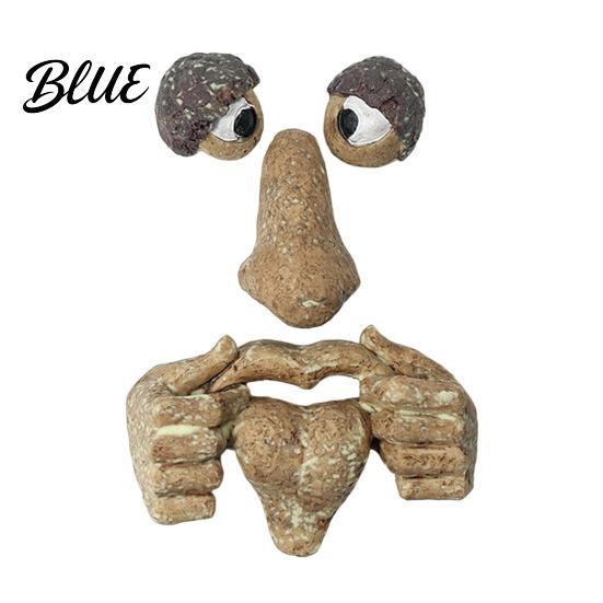 Halloween Tree Decorations Glow‑in‑the‑Dark Face Garden Decor Funny Old Man Bark Whimsical Sculpture Resin Ornament Outdoor Easter Hugger Yard