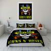 Skull, roses, guns pattern. Bedding sets Duvet cover sets Duvet covers Pillowcases(1 * Duvet Cover 2 * Pillowcases without duvet insert)