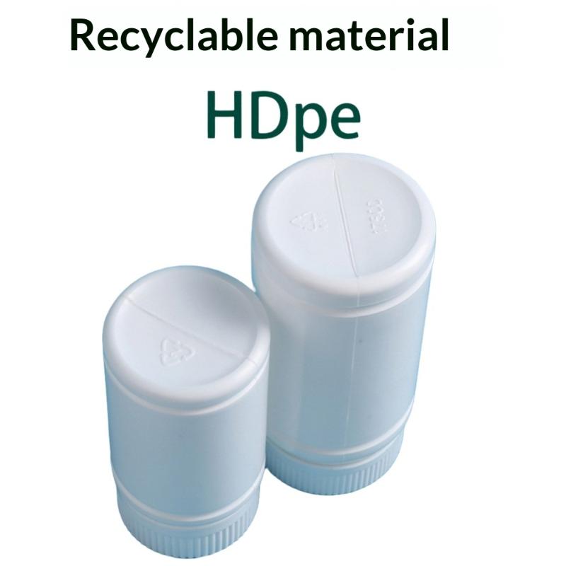 10Pcs 20-225Ml Pill Vials Tablet Capsule Solid Powder Portable Containers Plastic Hdpe White Empty Seal Bottles