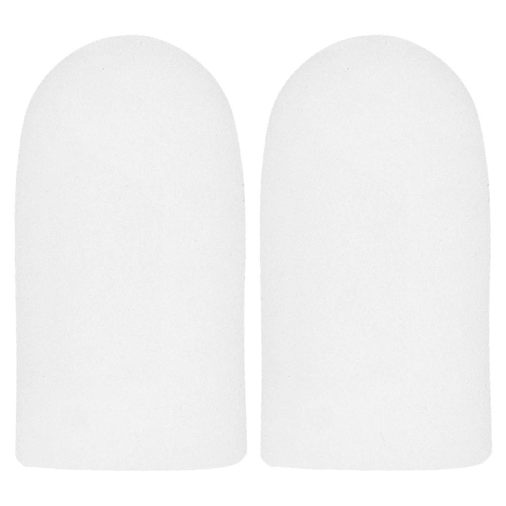 ZenToes Gel Toe Caps, Gray, 2-pack