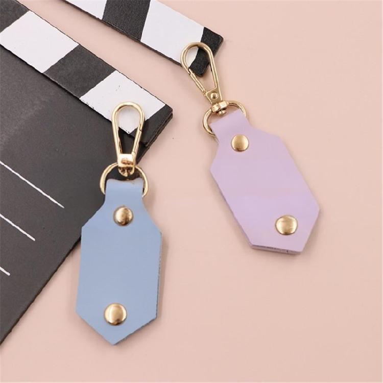 Sturdy Leather Keychain Charm with Photo Unique Fashion Accessory Craft Supplies for Trendy Women Ladies Everyday Use