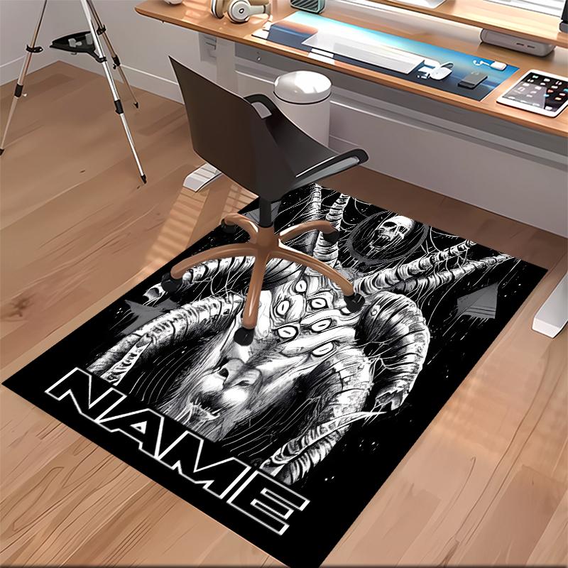 Custom Personalization Baphomet Print Area Rug - Soft, Washable Non-Slip Indoor Mat,Living Room,Home&Office Decorative Rug