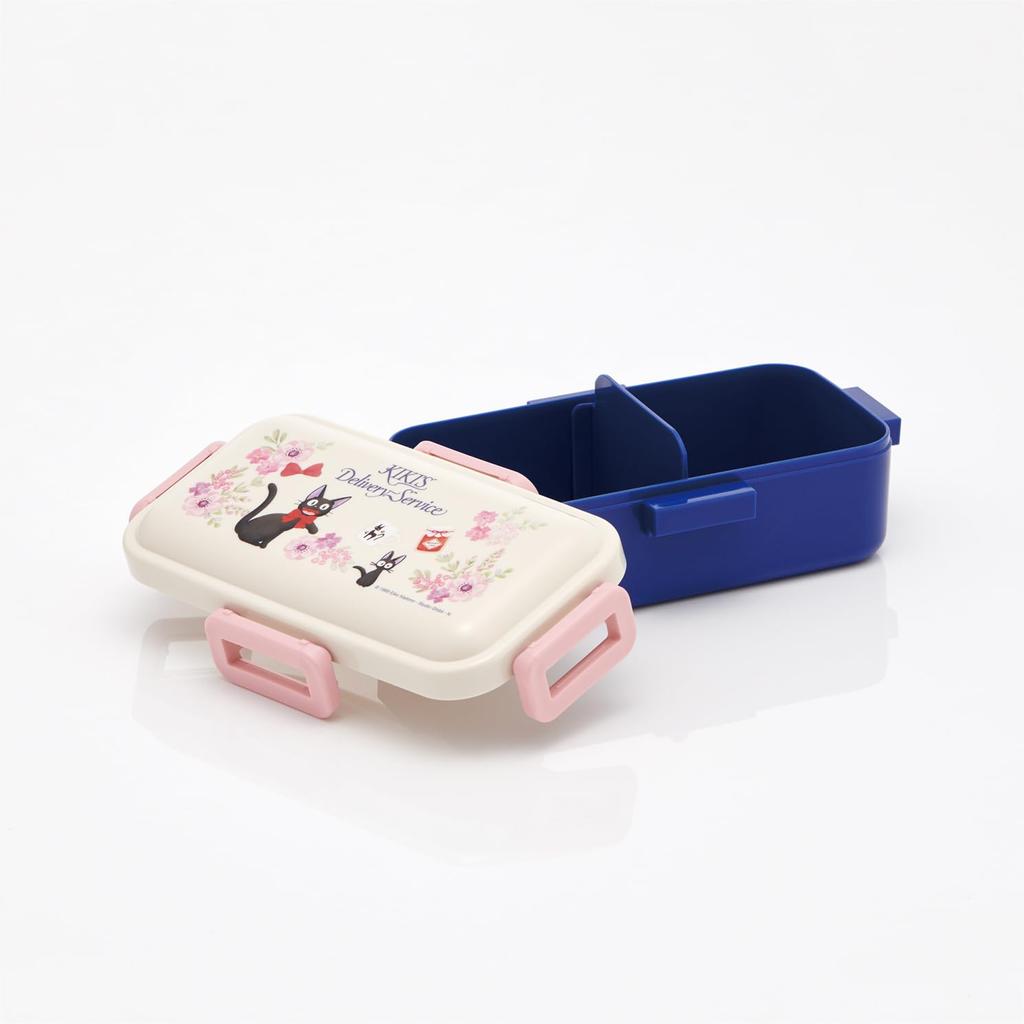 Skater Lunch Fluffy Packing Dishwasher Microwave Made In Studio Ghibli Delivery Service French Style Box, Design, 1-Tier, 530ml, Safe, Safe, Japan,
