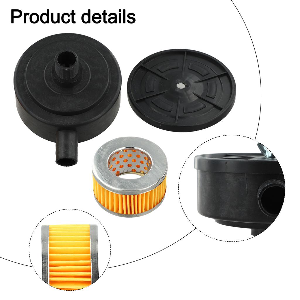 Air Compressor Muffler Noise Reducer Air Filter 20mm Pump Accessories for Piston Compressors Muffler and Filter Cartridge