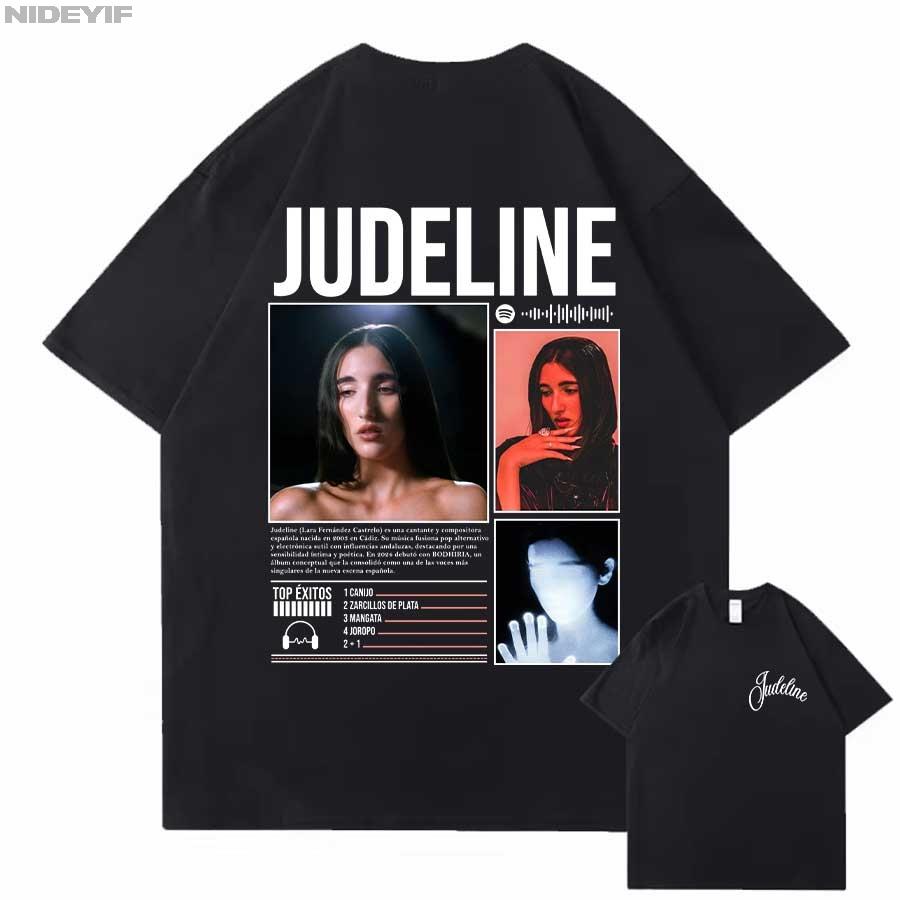 

Judeline Merch Album T shirt for Unisex Women Hiphop Streetwear Oversized Tops 100 Cotton TShirt JUDL1 S
