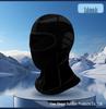 Outdoor Skiing & Fishing Dustproof Neck Gaiter: Cold-Protection Knit Style Face Mask for Cycling, Mountaineering, Autumn & Winter