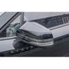 Steel - Chrome Rear View Side Door Mirror Strip For Toyota Corolla Cross