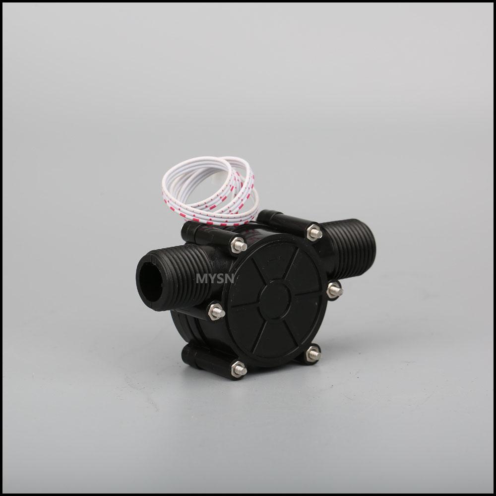 MYSN Hot 1PC 80v/12v /5V 10W DC Micro Hydro Generator Tap Water Flow Hydraulic DIY 1/2 Inch Alternative Energy Generators