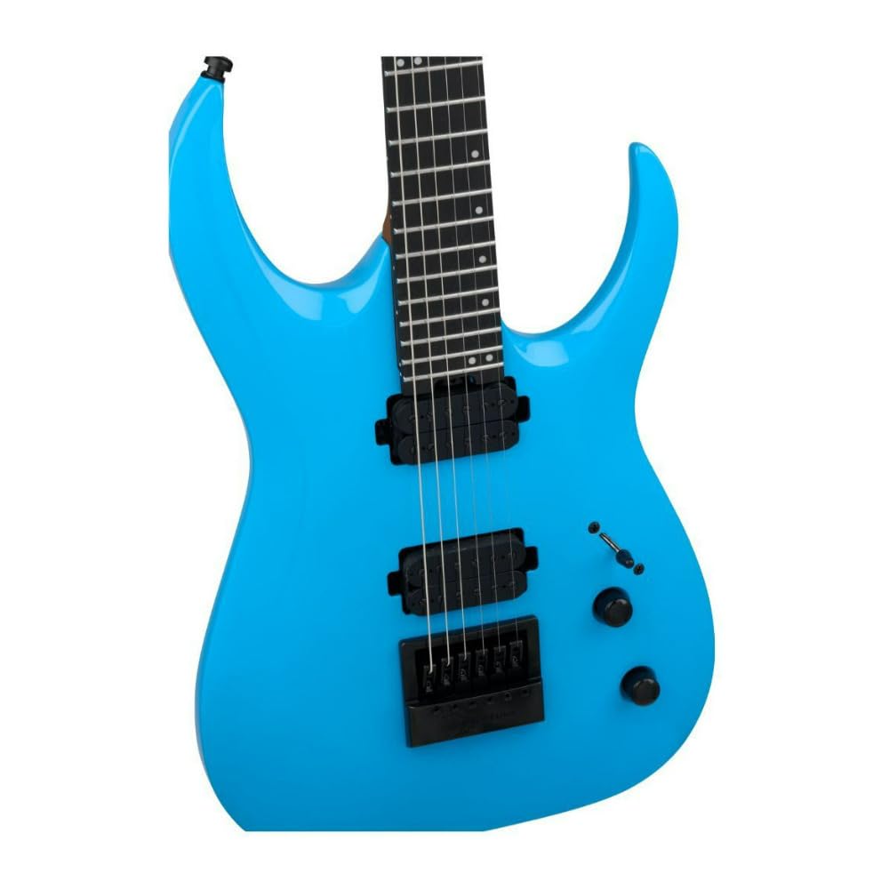 Plus Series Signature Misha Mansoor Juggernaut ET6 Ebony Fingerboard Riviera Blue Jackson Jackson/Pro