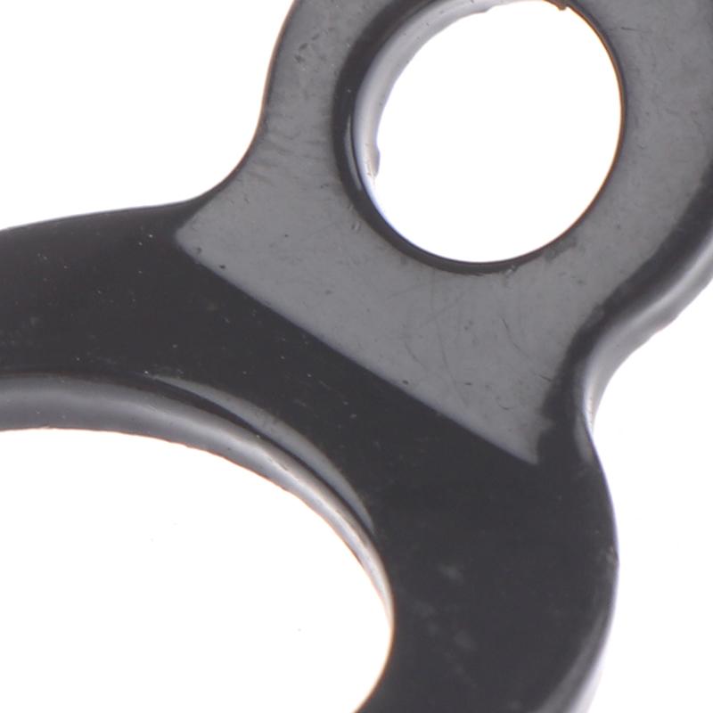 1 Pair Carbon Steel Tie Down Strap Rings For Motorcycle Dirt Bike Atv Utv
