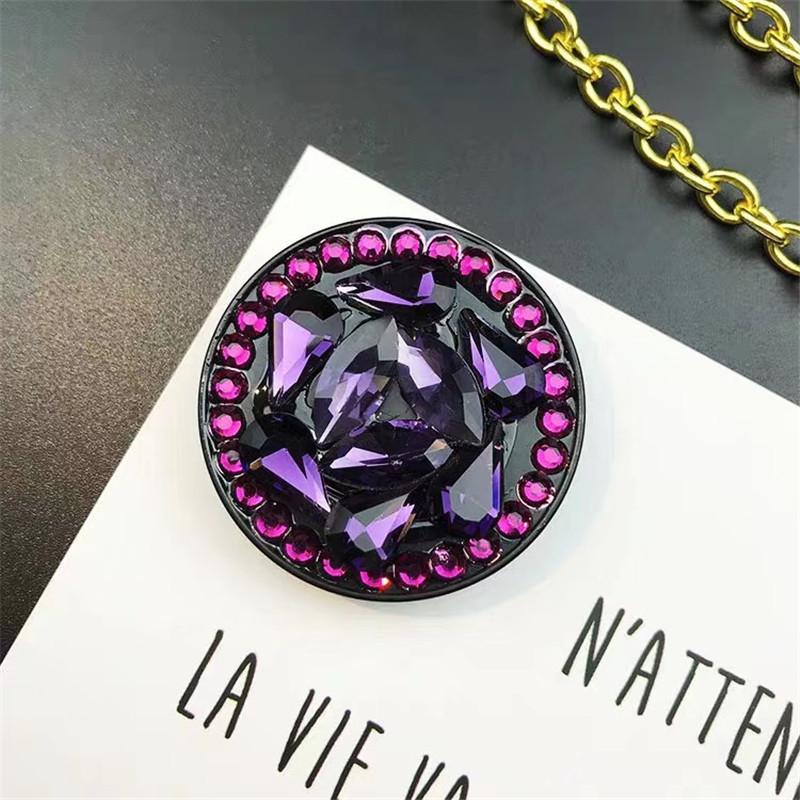 Artifact Bracket Lazy Inlaid Rhinestones Luxury Mobile Phone Case Universal Bracket Ring Bracket