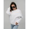 Fashion Loose Solid Color Hoodie Fashion Crew Neck Tops Loose Solid Color round Neck Top