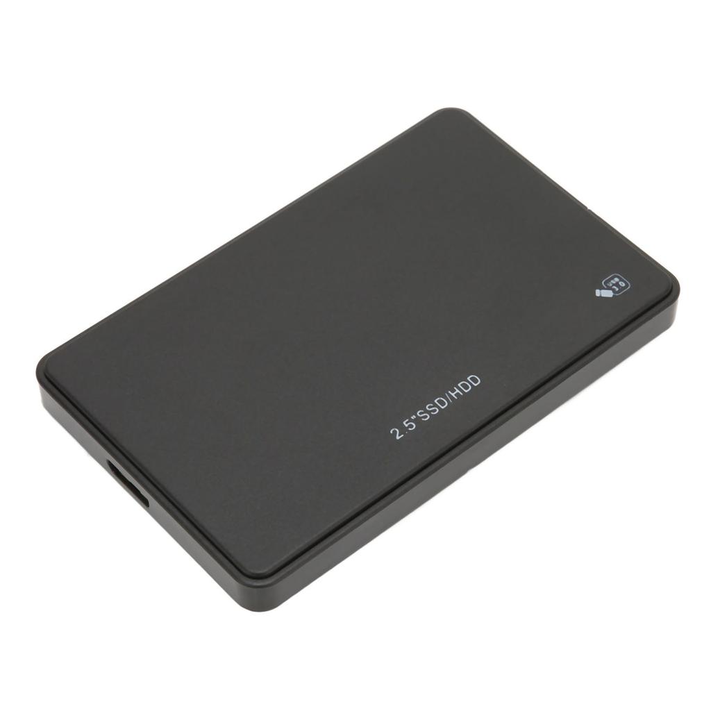 2.5in HDD SSD Enclosure Black USB3.0 2.5in Mechanical SATA Serial Port SSD HHD External Mobile Hard Drive Case