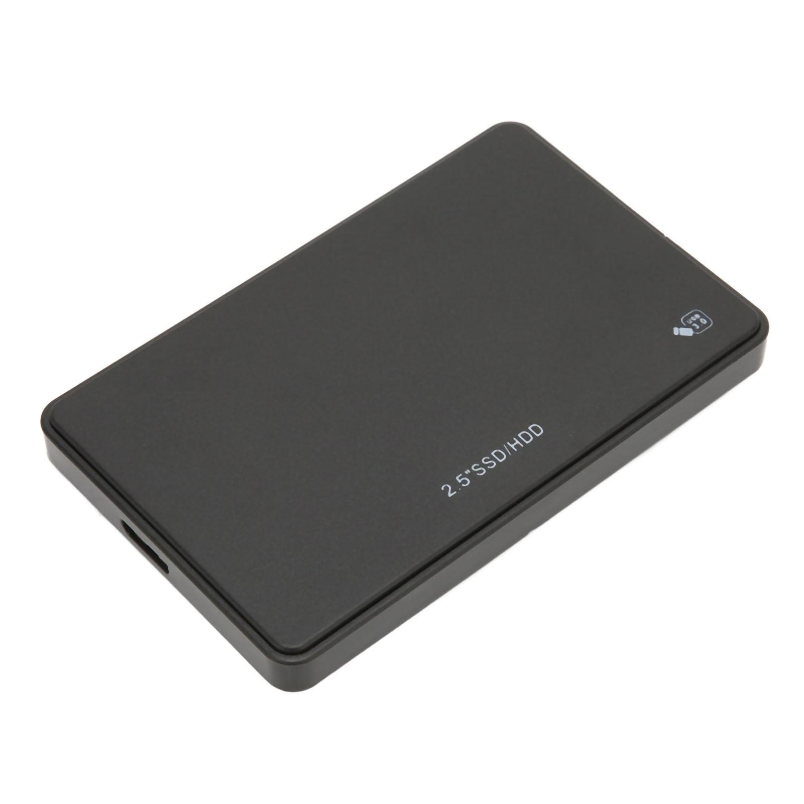 

Корпус для 2,5-дюймового HDD SSD Черный USB 3.0 2,5-дюймовый Механический SATA Последовательный Порт SSD HHD Внешний Мобильный Жесткий Диск Кейс