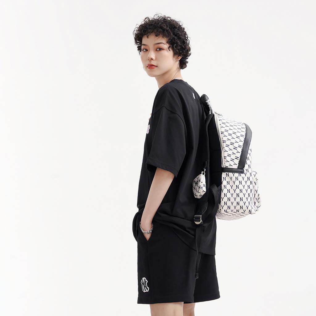 New MLB New York Yankees T Shirts Unisex Black 3ATSB0233-50BKS