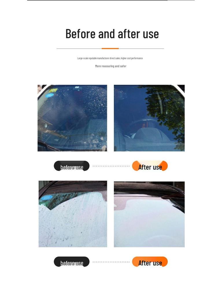 Water-Repellent Car Polish: Concentrated Wax for Anti-Fouling, Dust-Resistant, and Waterproof Shine.