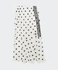 ADIDAS Sheer Polka Dot Skirt - White / Kv1176