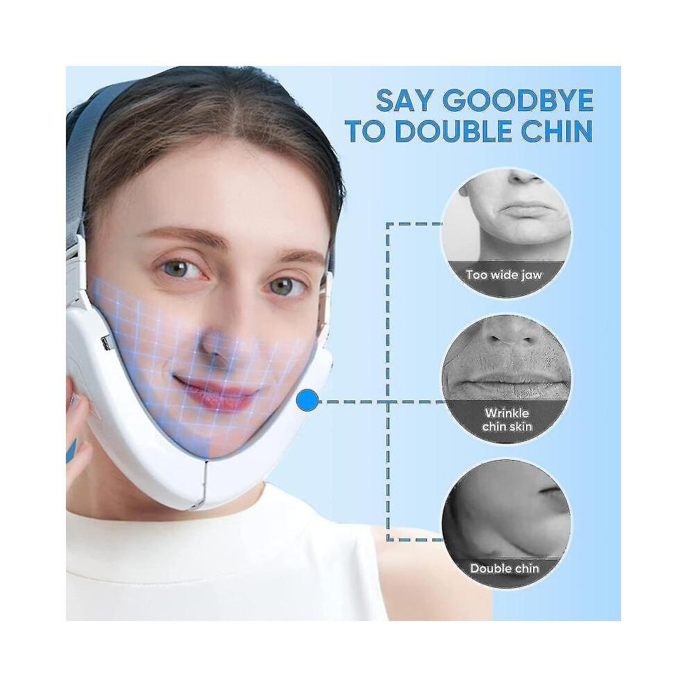 Electric V-face Shaping Beauty Belt, Double Chin Reducer Machine, Ems Face Lifting Machine