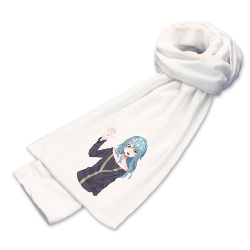 My Isekai Slime Scarf Fleece Warm Neck Warmer Student Winter Soft Wrap
