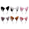 Cats Ears Headband Long Furry Adorable Plush Exquisite Cosplay Party Headpiece for Party