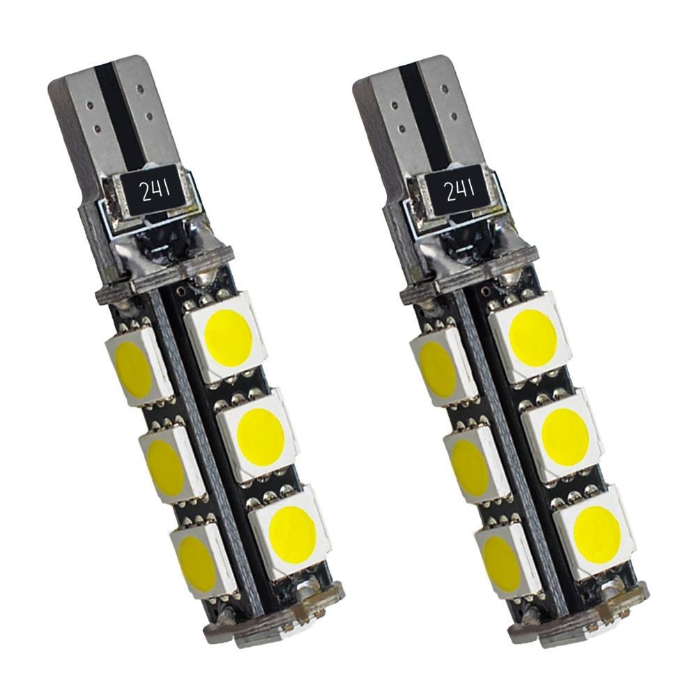 2X T10 W5W 5050 13SMD 9SMD White Interior Lights LED Car Light Wedge Reading Lamp Bulbs Super Bright DC 12V