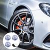 4Pcs 56mm 60mm 65MM Car Wheel Hub Cap Center Sticker Emblem Badge Decal Accessory For Mercedes Benz AMG class W205 W203 GLC W206