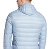 Emporio Armani EA7 Freizeit Uni Reißverschluss Kapuze Langarm Daunenjacke Herren Jacken Blau 8NPB02-PN29Z-1506