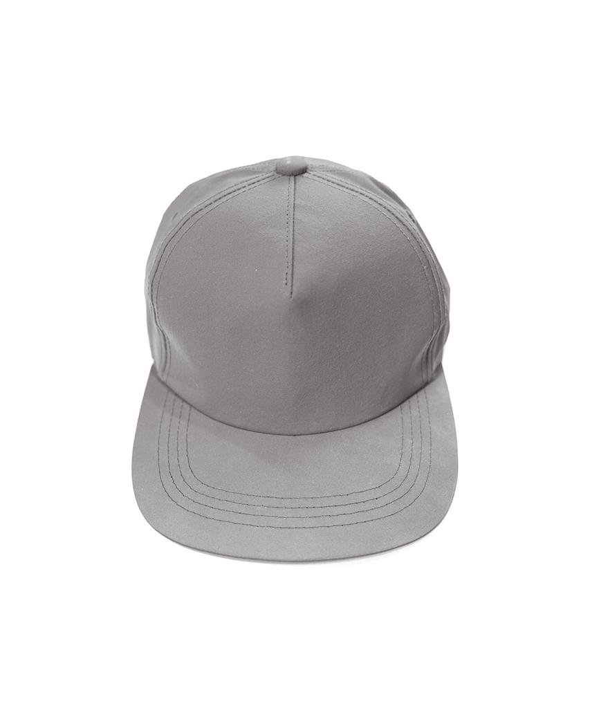 Aimnaseohyumeonbiing 5 Panel Snap Back - Silver