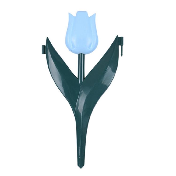 Decorative Tulips Flower Design Fence PVC Garden Fence for Interlocking of Yard and Pathway Borders Gardening Supply