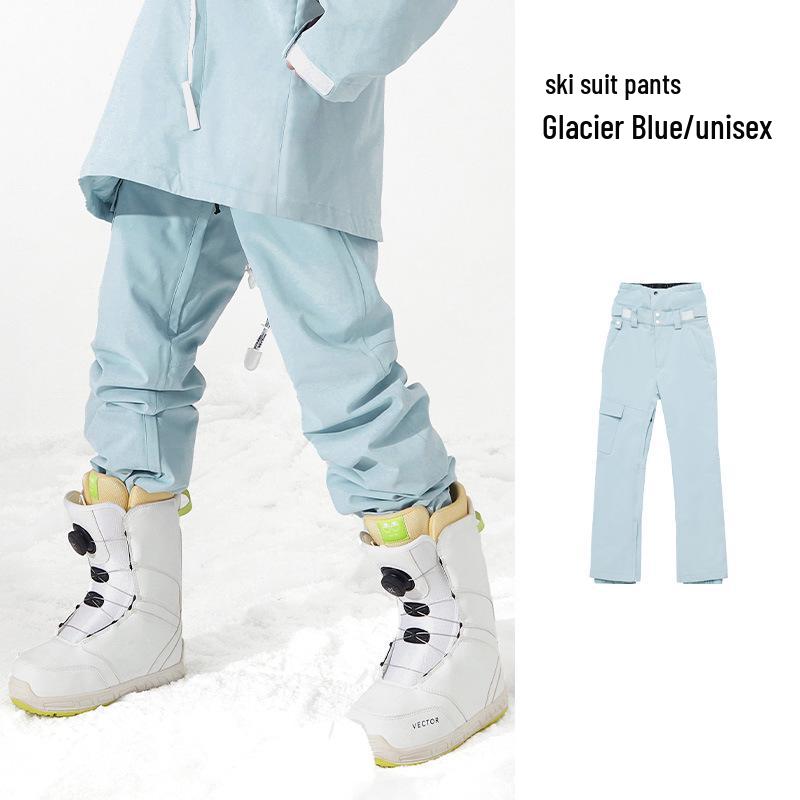 VECTOR Men's & Women's Stormproof Ski Pants: Warm, Windproof, Waterproof for Single & Double Board.