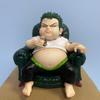 One Piece Anime Figurine: Fat Luffy, Zoro, and Sanji Sitting Pose Ornament