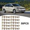 Water Tube Clamps Line Air Tube Replacement Accessory 50pcs Tool Set Parts